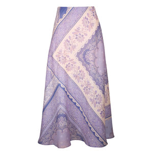【Zimmermann】LYRICAL BOOK PRINT MIDI SKIRT ミディ スカート ZIMMERMANN - Lyrical Printed Silk Midi Skirt Zimmermann