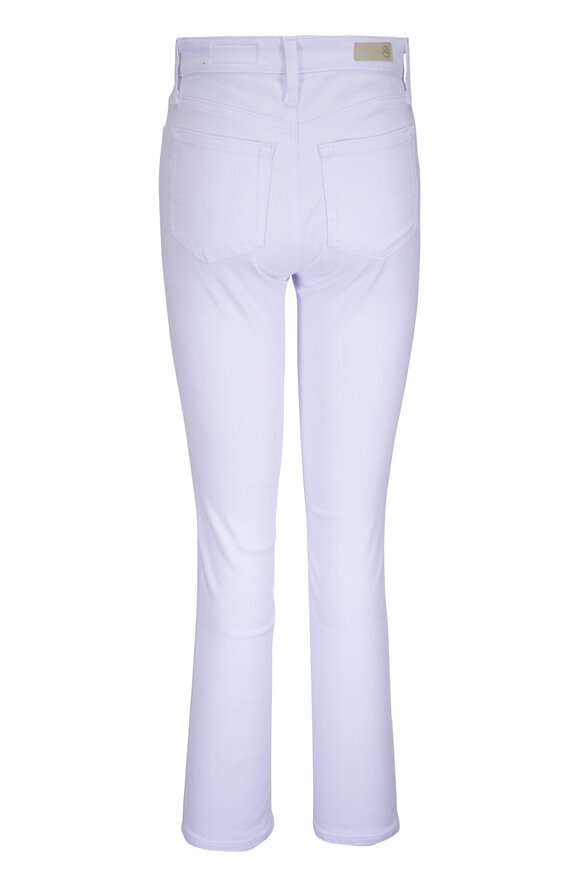 AG Mari White Slim Straight Jean - view 2