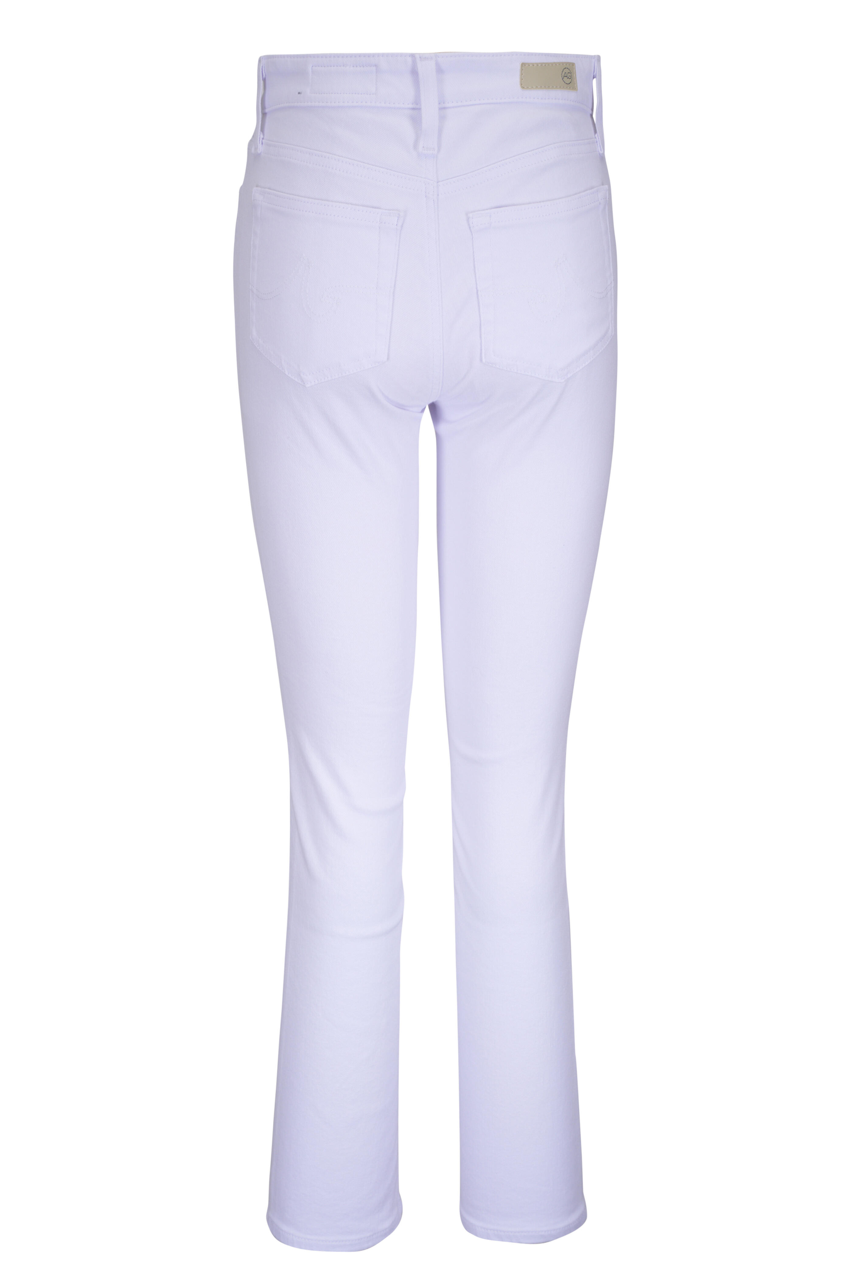 AG - Mari White Slim Straight Jean | Mitchell Stores