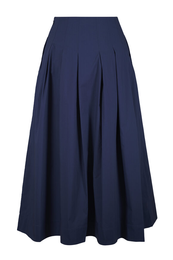 Simkhai Elora Navy Midi Skirt - view 3