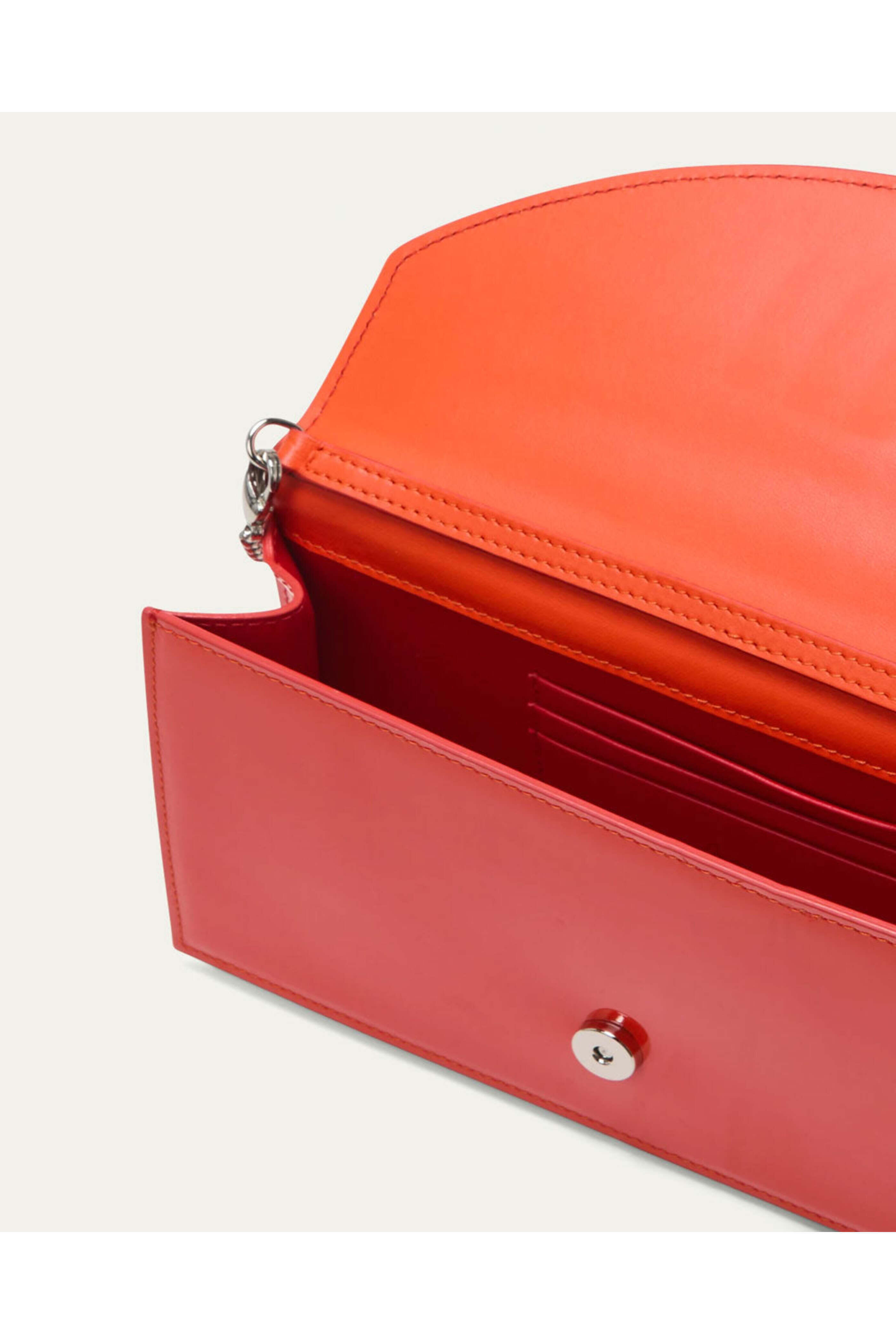 Christian Louboutin - Loubi54 Patent Leather Clutch in Vitamine