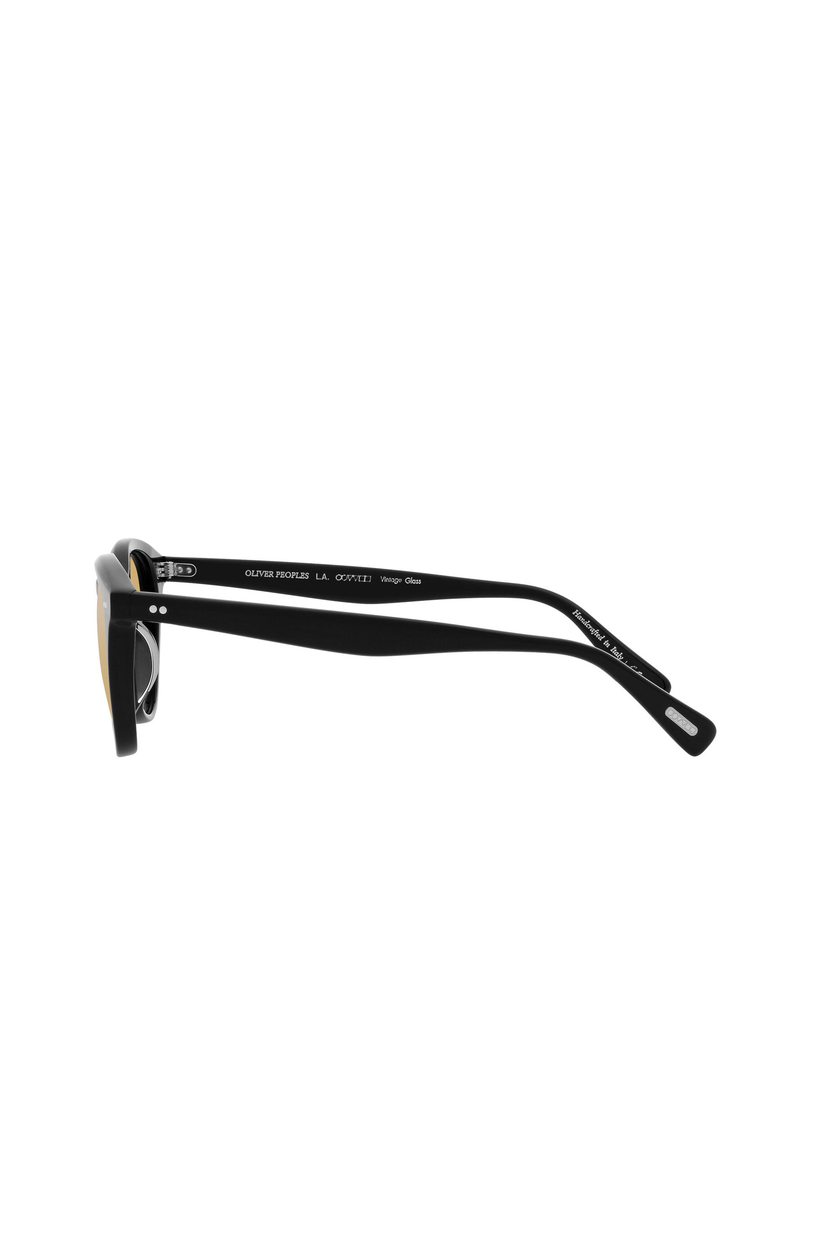 Oliver Peoples - Desmon Sun Black & Yellow Sunglasses