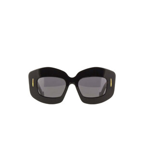 Loewe Sunglasses - Chunky Anagram Sunglasses in Black