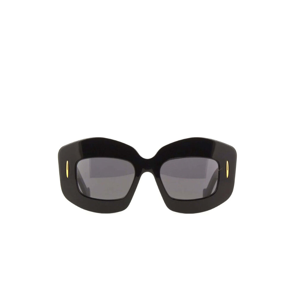 Loewe Sunglasses - Chunky Anagram Sunglasses in Black