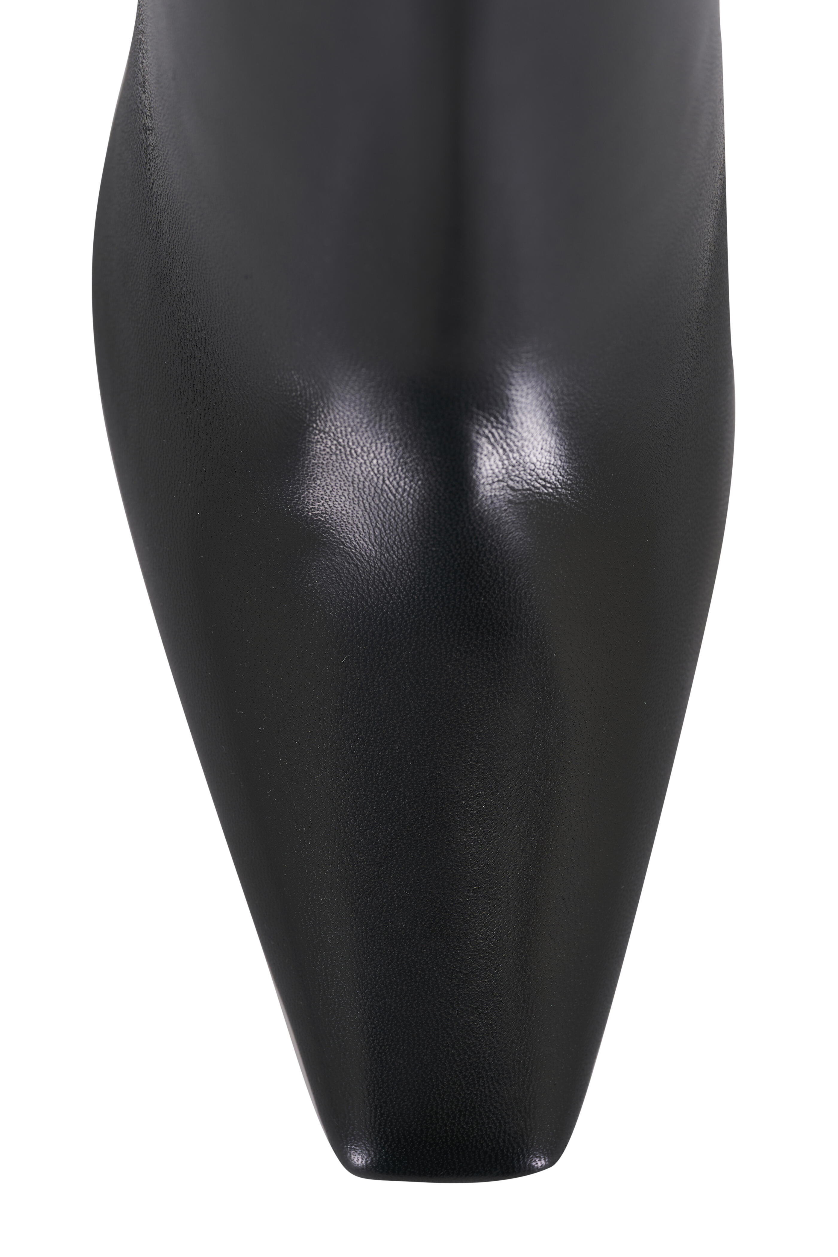 The Row - Carla Black Leather Ankle Boot, 80mm