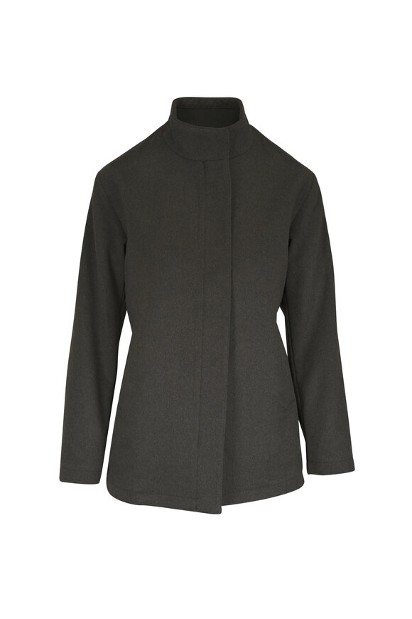 Maurizio Baldassari Green Cashmere Jacket - view 1