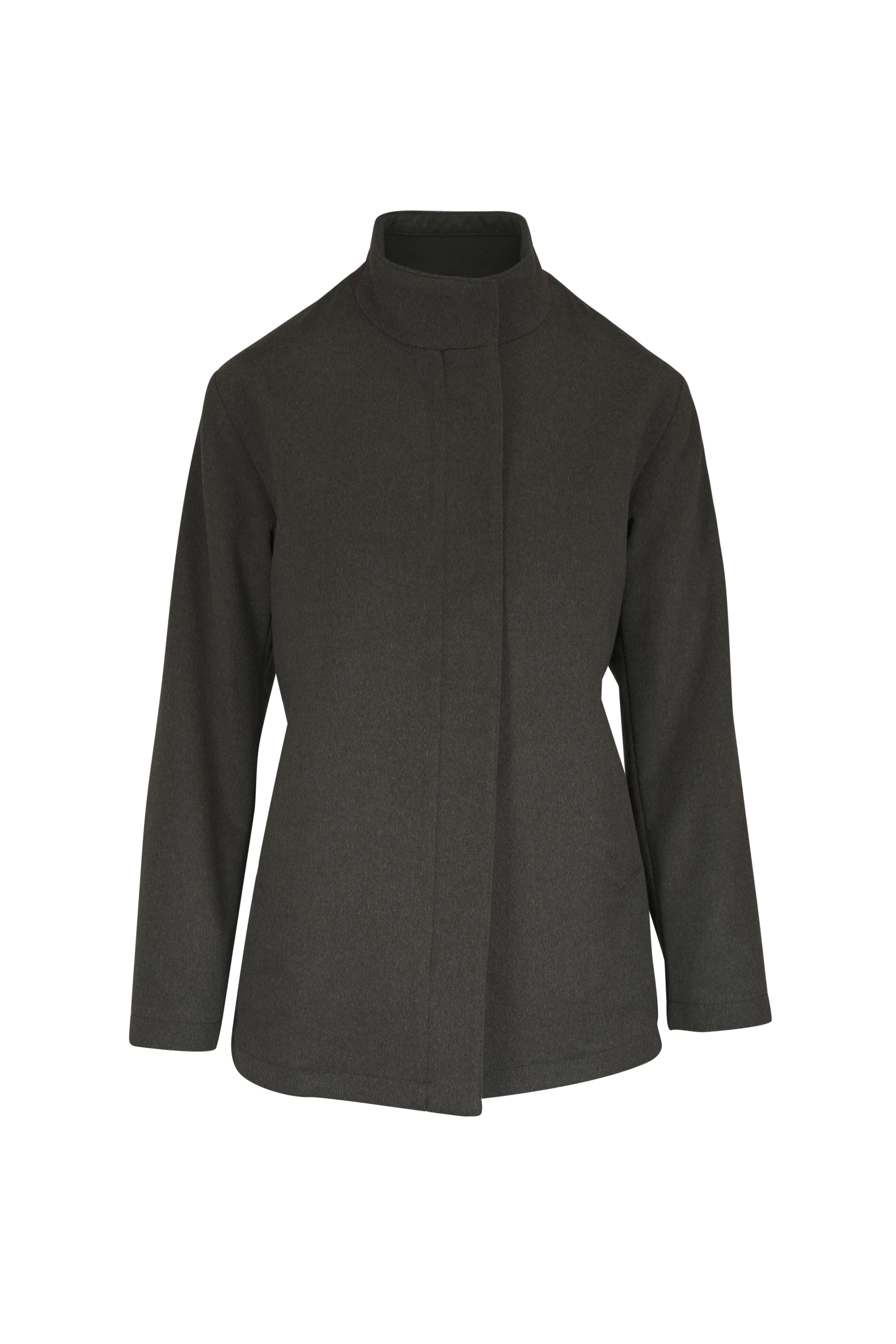 Maurizio Baldassari - Green Cashmere Jacket - view 1