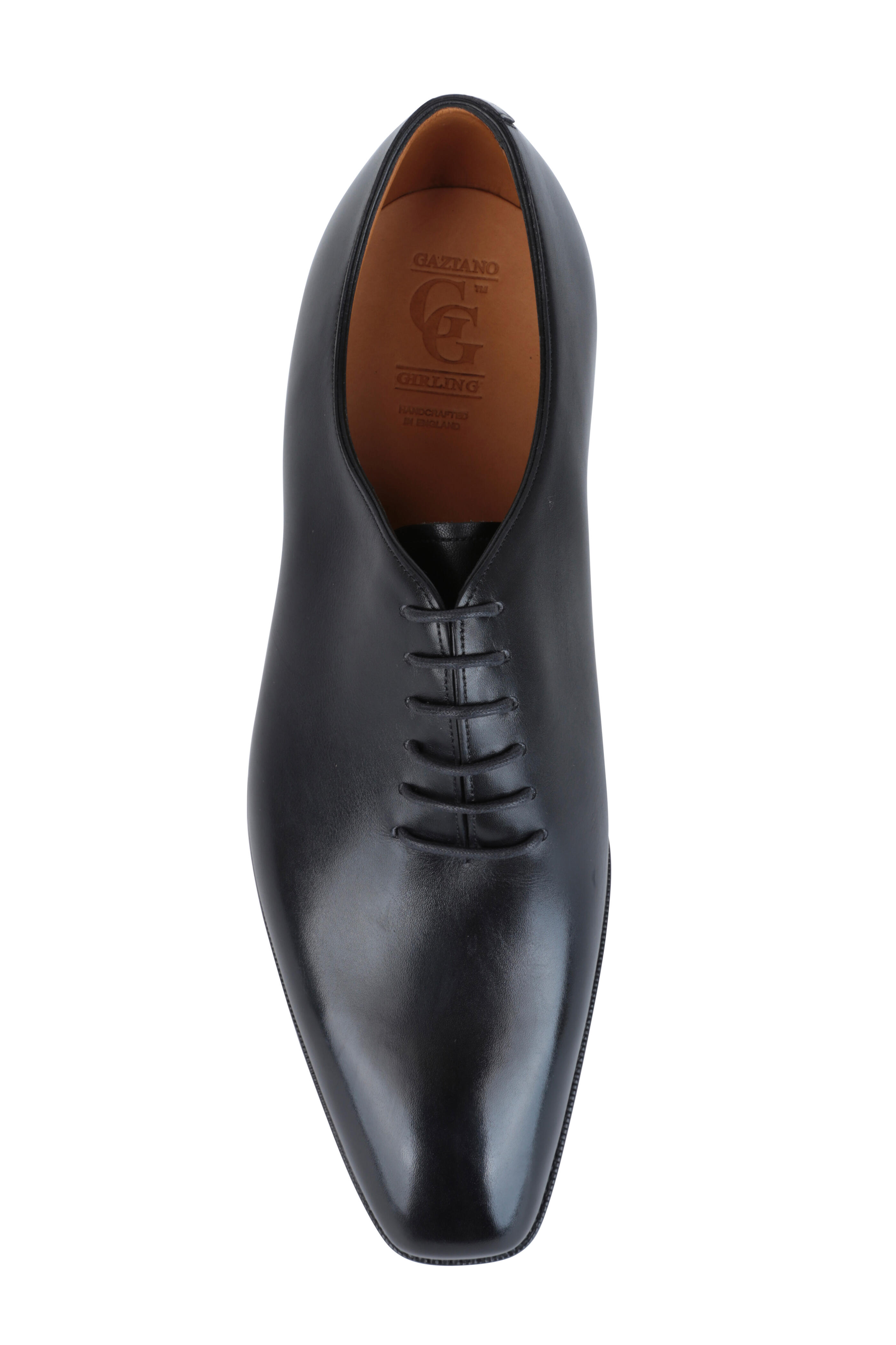 Gaziano & Girling - Sinatra Black Leather Oxford Dress Shoe