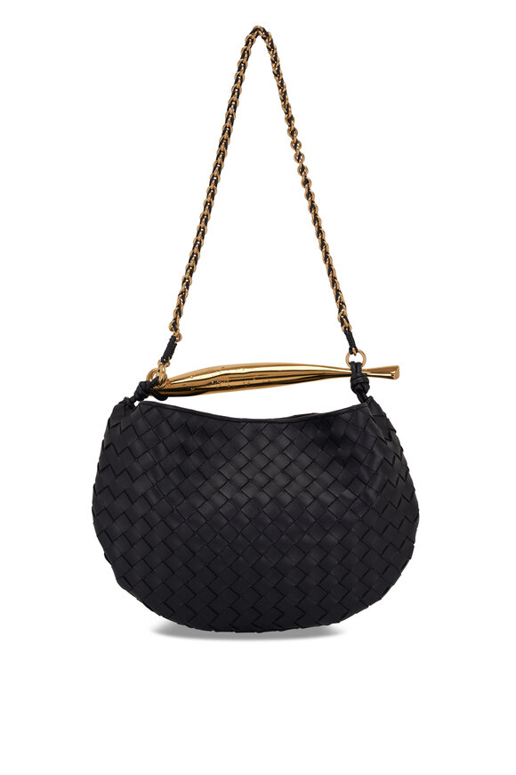 Bottega Veneta Sardine Small Space Bag with Chain 