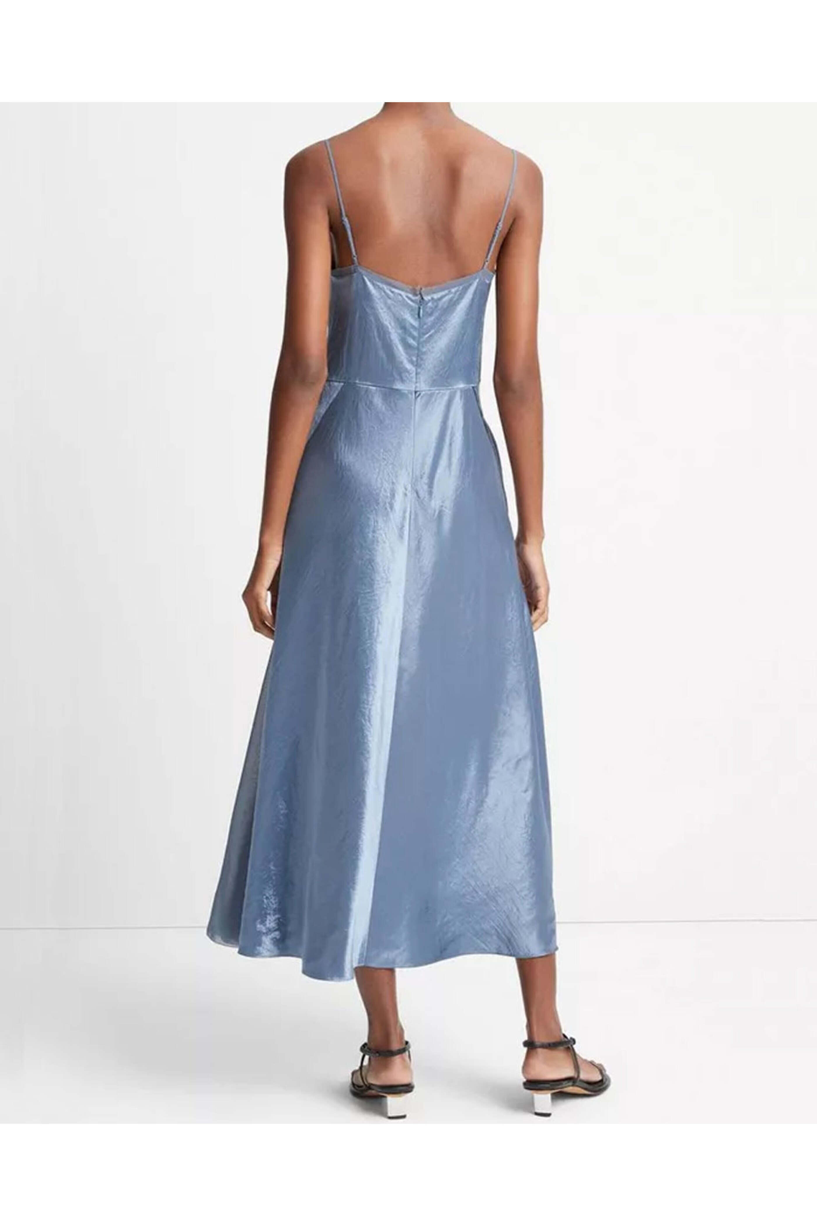 self portrait crepe midi dress Self Portrait Botanical Printed Crepe Midi Dress - '10s | Luxury Vintage