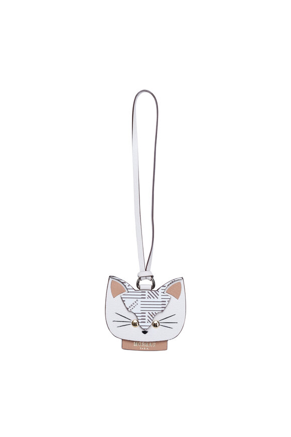 Anya Hindmarch - Vaughn White Leather Mini Drawstring