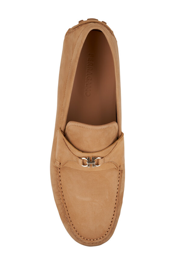 Ferragamo - Florin Tan Suede Driver