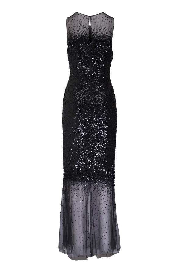 Sachin + Babi - Candice Black Sequin Gown