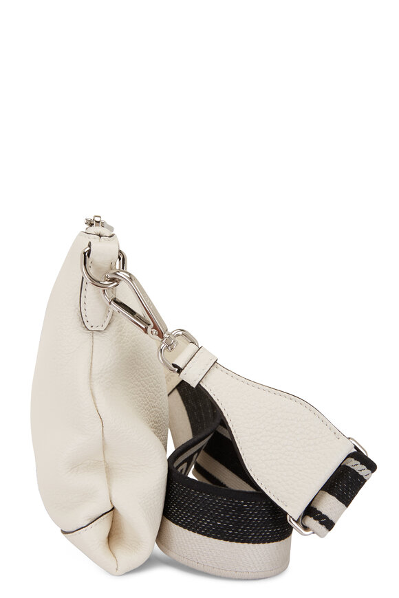 Prada - White Leather Shoulder Bag