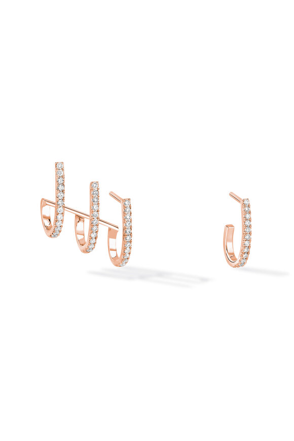 Messika - 18K Gold Gatsby Diamond Earrings