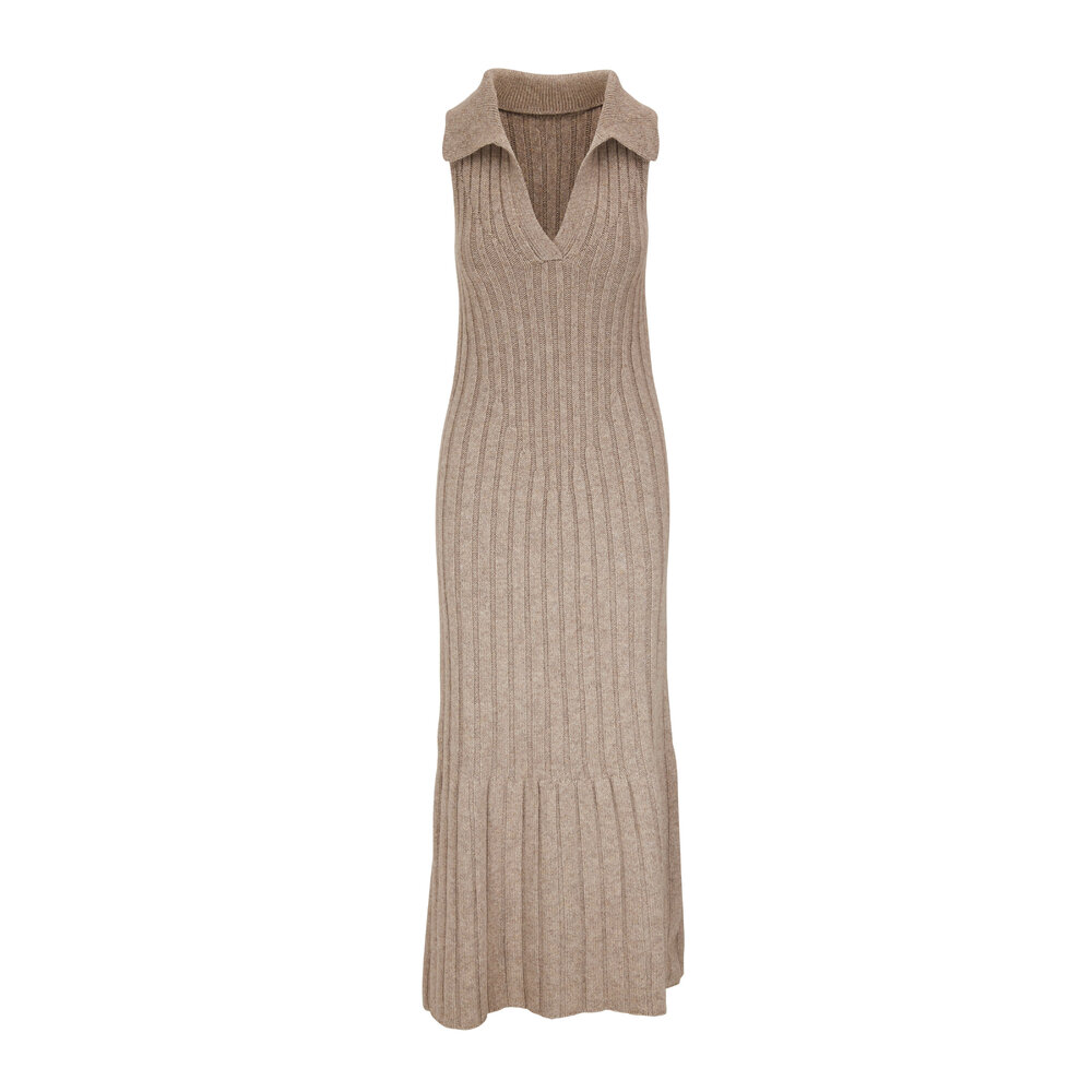 ワンピース KHAITE SS25 CRISPIN DRESS (54944201 200) White Crispin midi dress Khaite - women - KHAITE