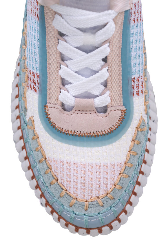 Chloé - Nama Delicate Blue Mesh Sneaker 