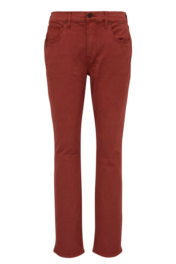 Hudson - Blake Brick Slim Straight Twill Jean