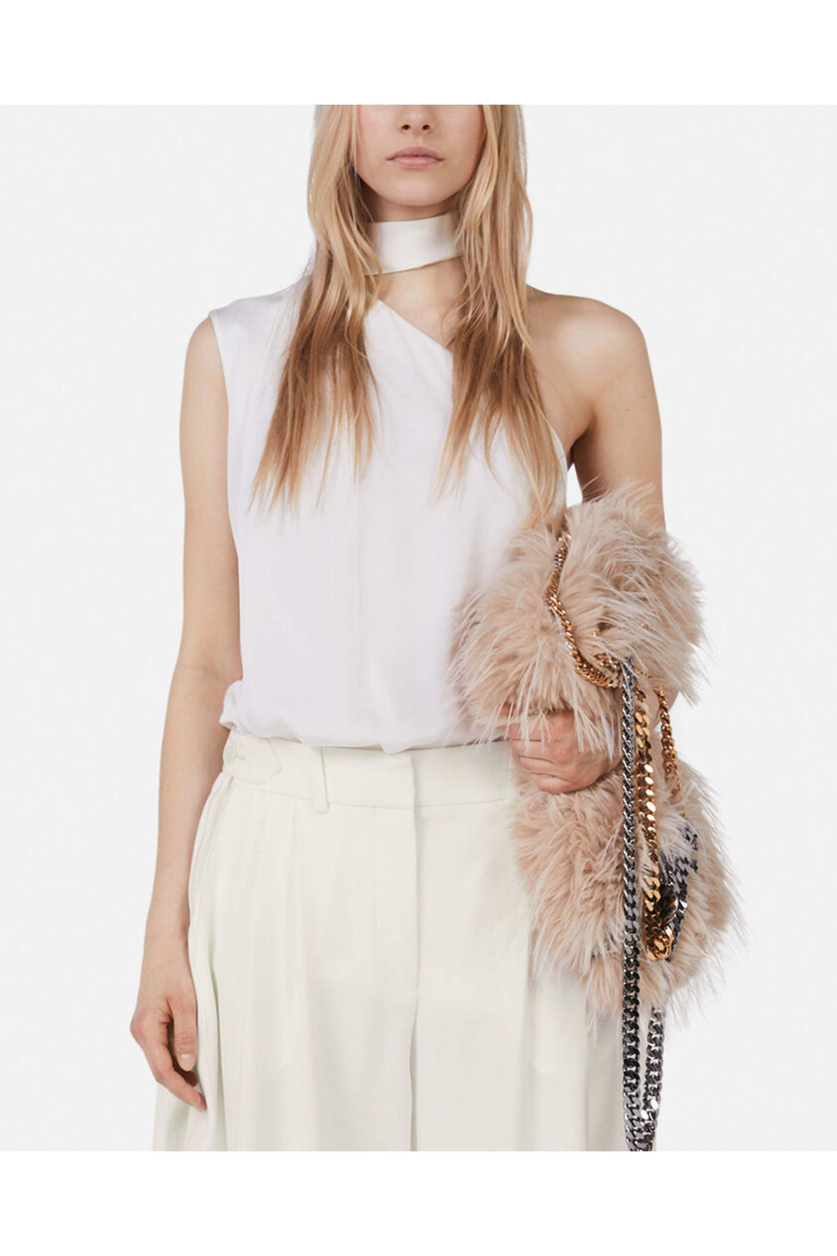 Stella McCartney - Cream Scarf Blouse