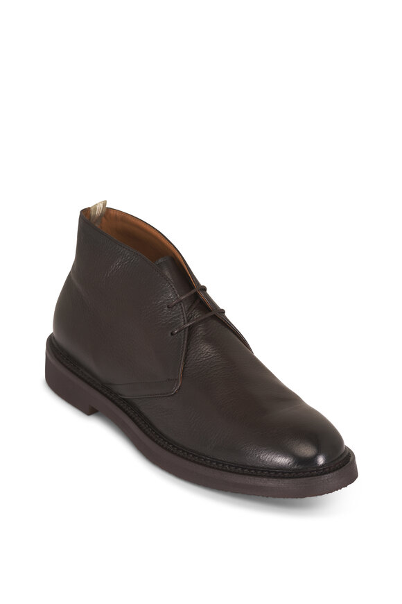 Officine Creative Hopkins Flexi 211 Brown Leather Chukka Boot - view 1