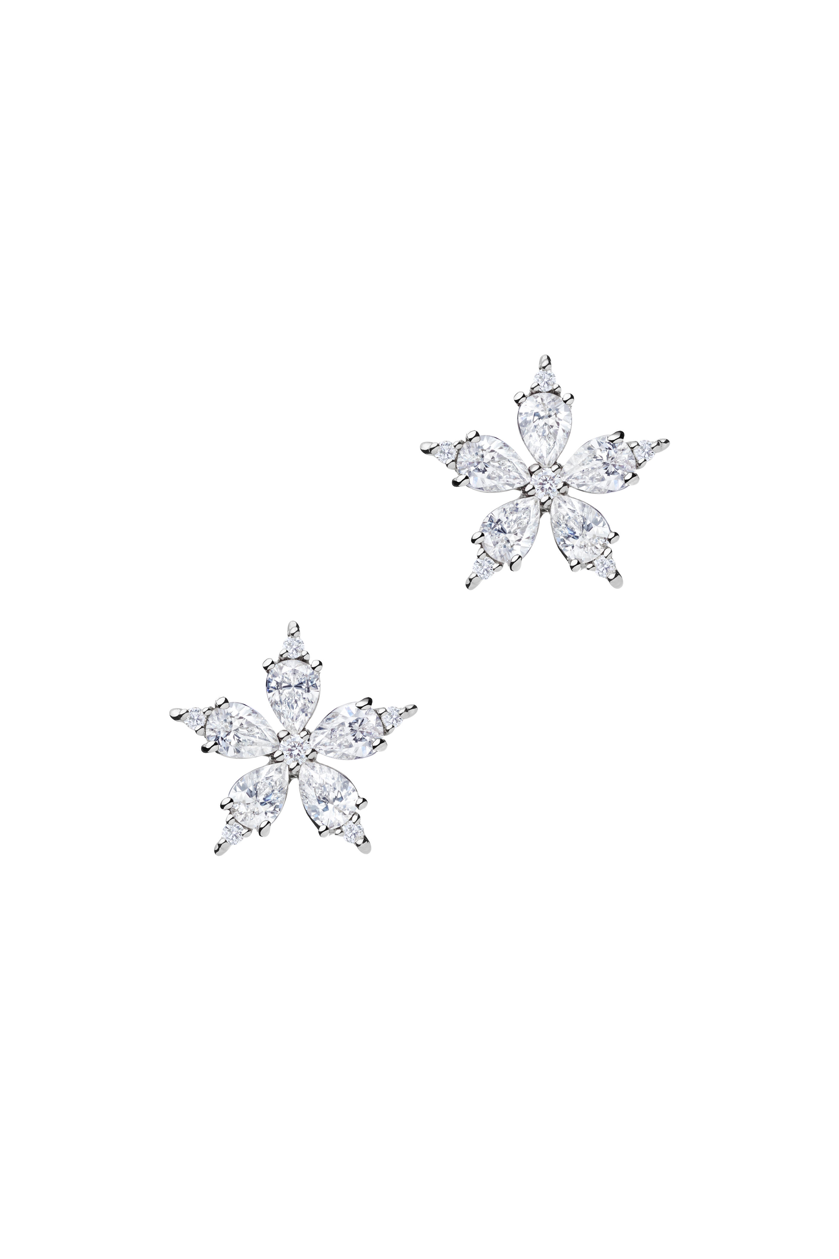 Paul Morelli - Stellanise White Diamond Stud Earrings