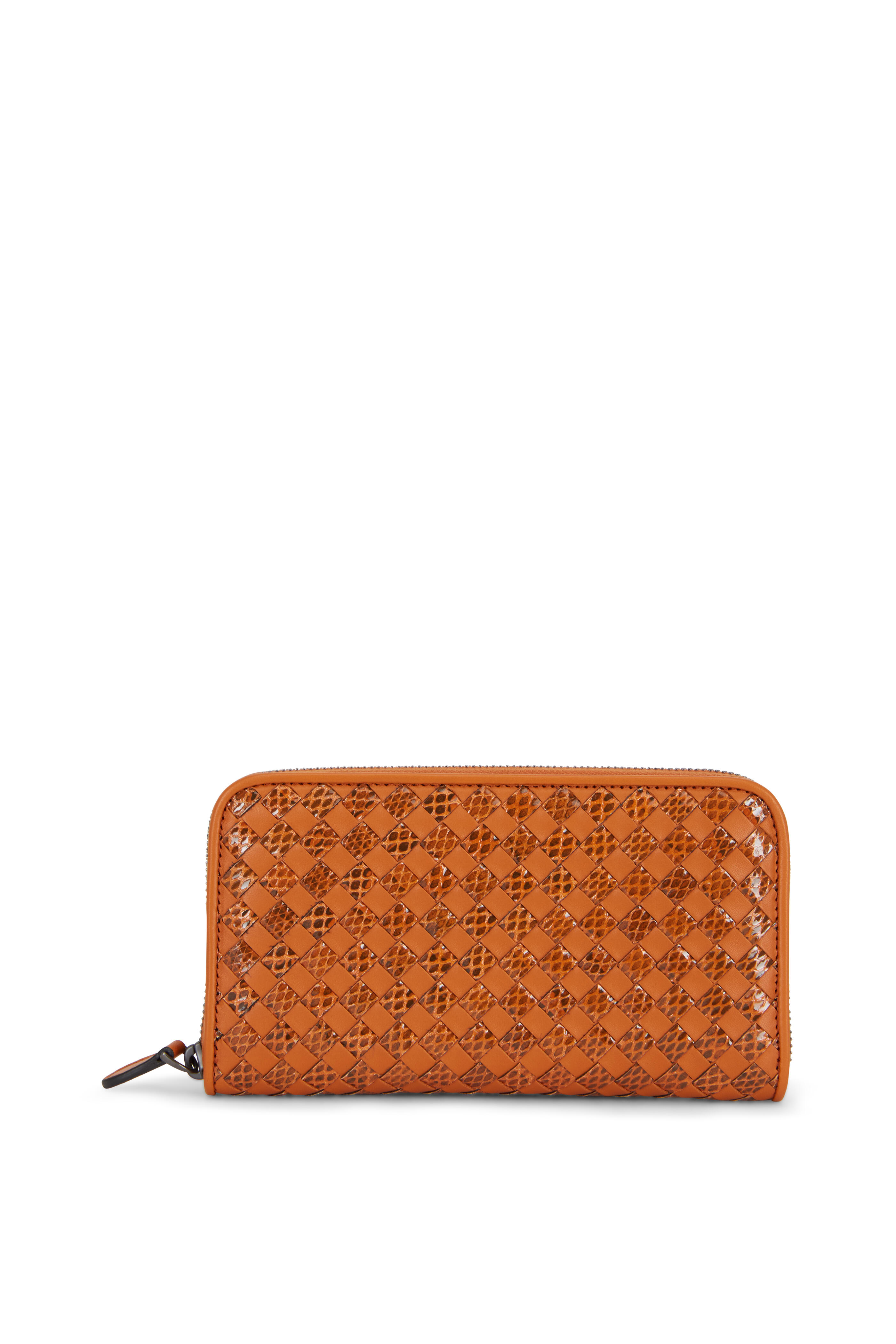 Bottega veneta snakeskin wallet hotsell