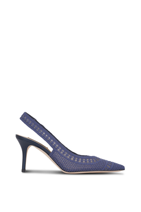 Arteana Trieste Blue Mesh Pump, 75mm - view 4