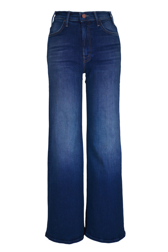 Mother The Hustler Roller Sneak Denim Wide Leg Jean