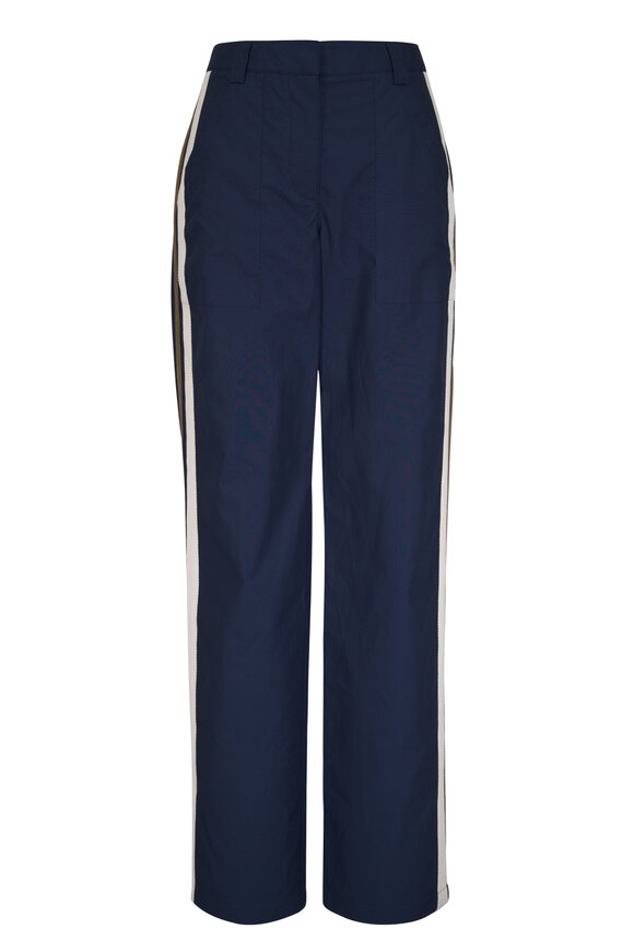 TWP Isabelle Midnight Vintage Washed Poplin Pant - view 1