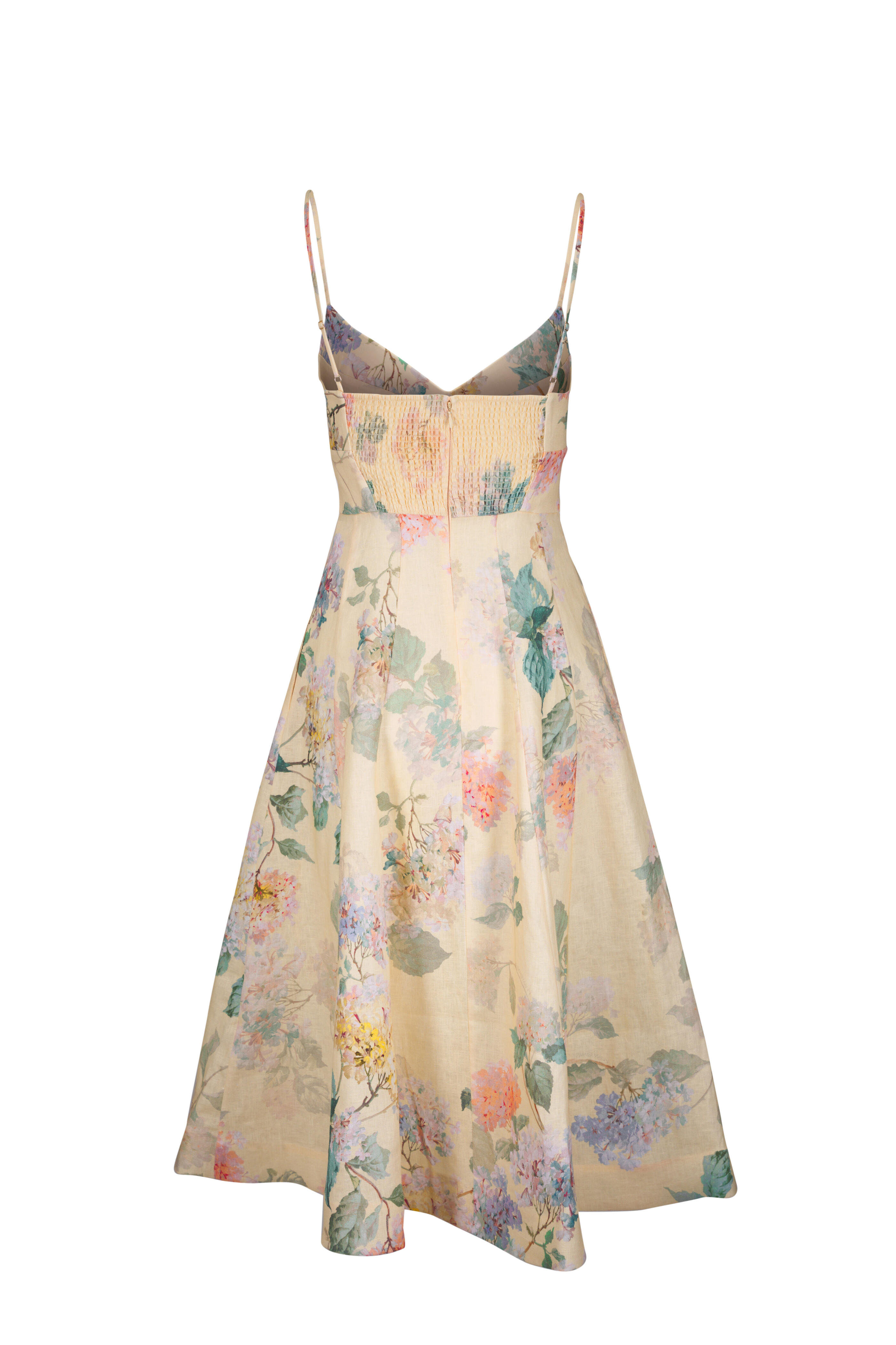 Zimmermann - Illuminate Lemon Hydrangea Picnic Dress