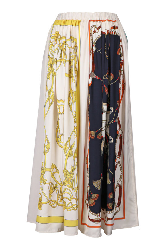 Forte Forte The Crown Night Flared Midi Skirt - view 1