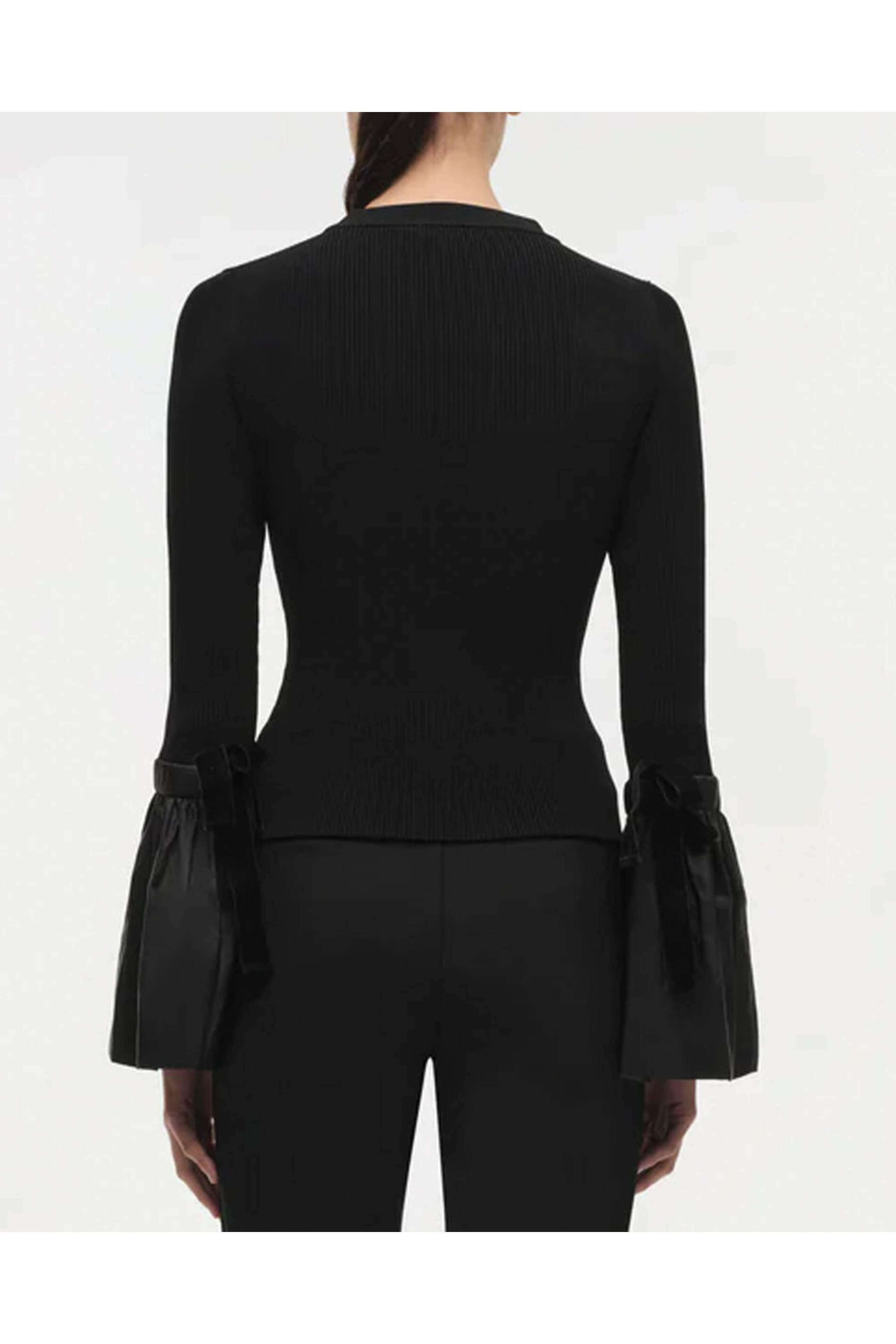 Simkhai - Black Agata Long Sleeve Top