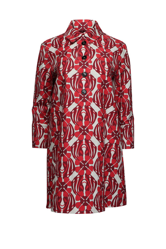 La DoubleJ Artemis Clover Red Short Dress