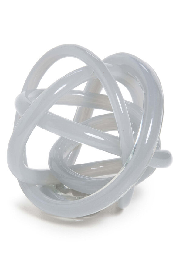 Tizo Handblown Glass Knot Gray