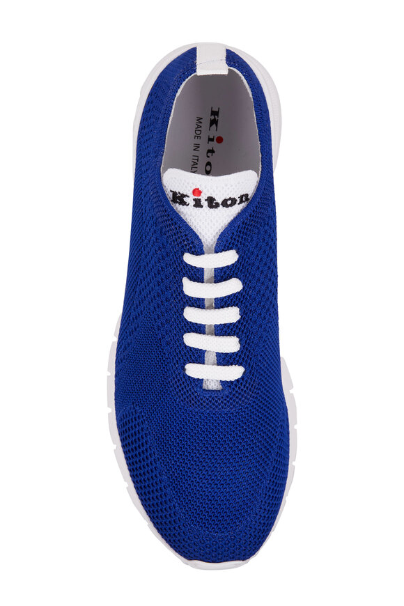 Kiton - Blue Knit Sneaker