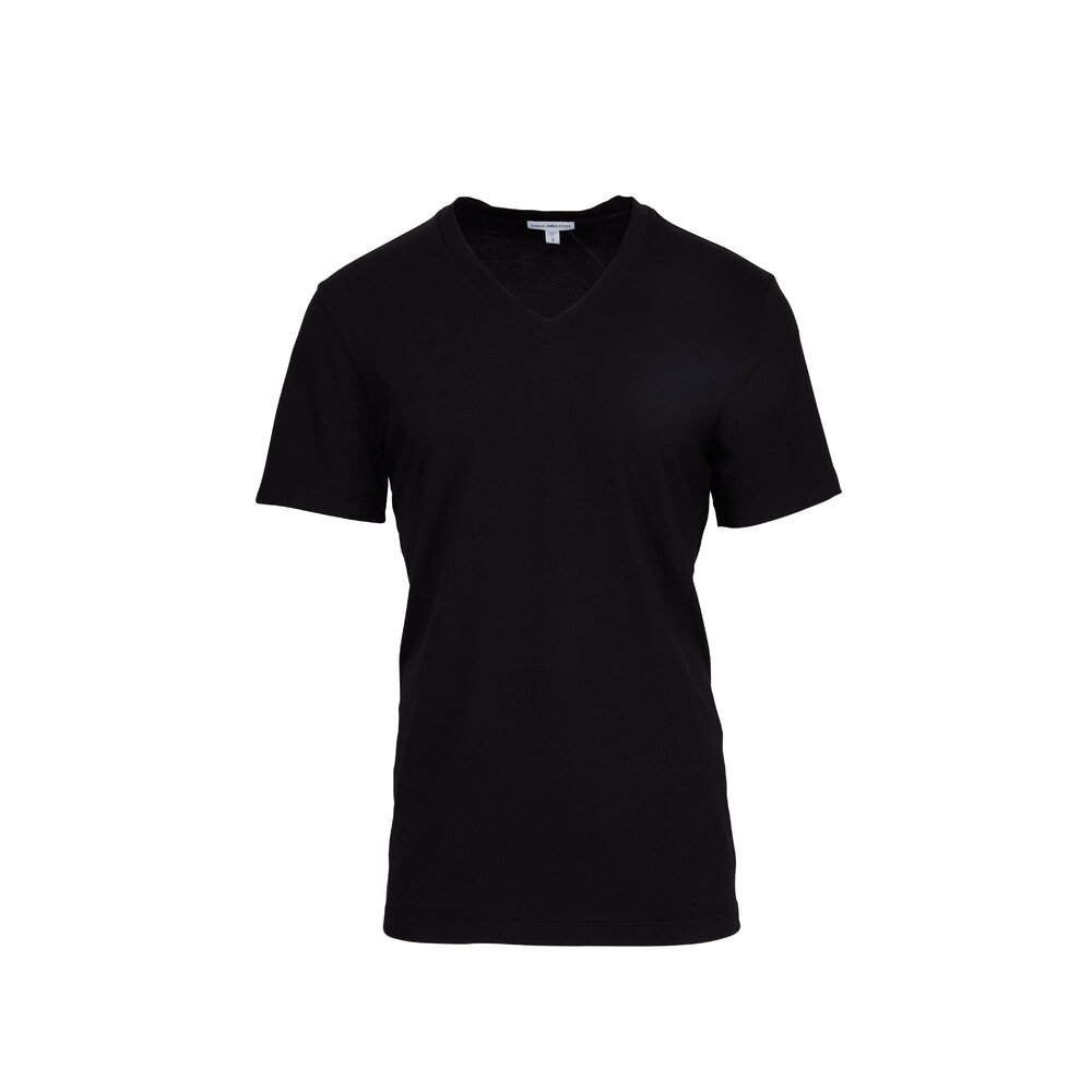 Tシャツ・カットソー JAMES PERSE Men T Shirts MELJ3246BLK Black MELJ3199_BLK_0008_53f662f2-