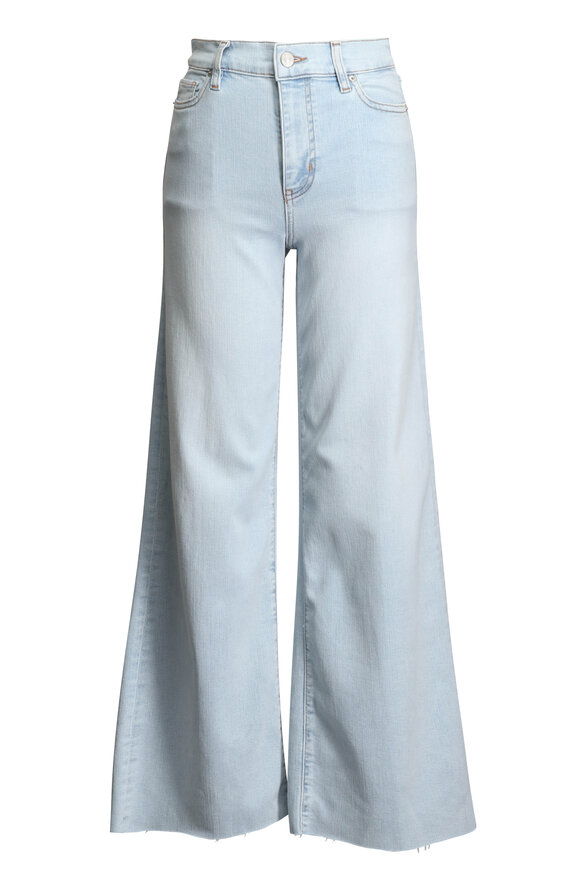 Frame Light Wash Le Slim Palazzo Pant - view 1
