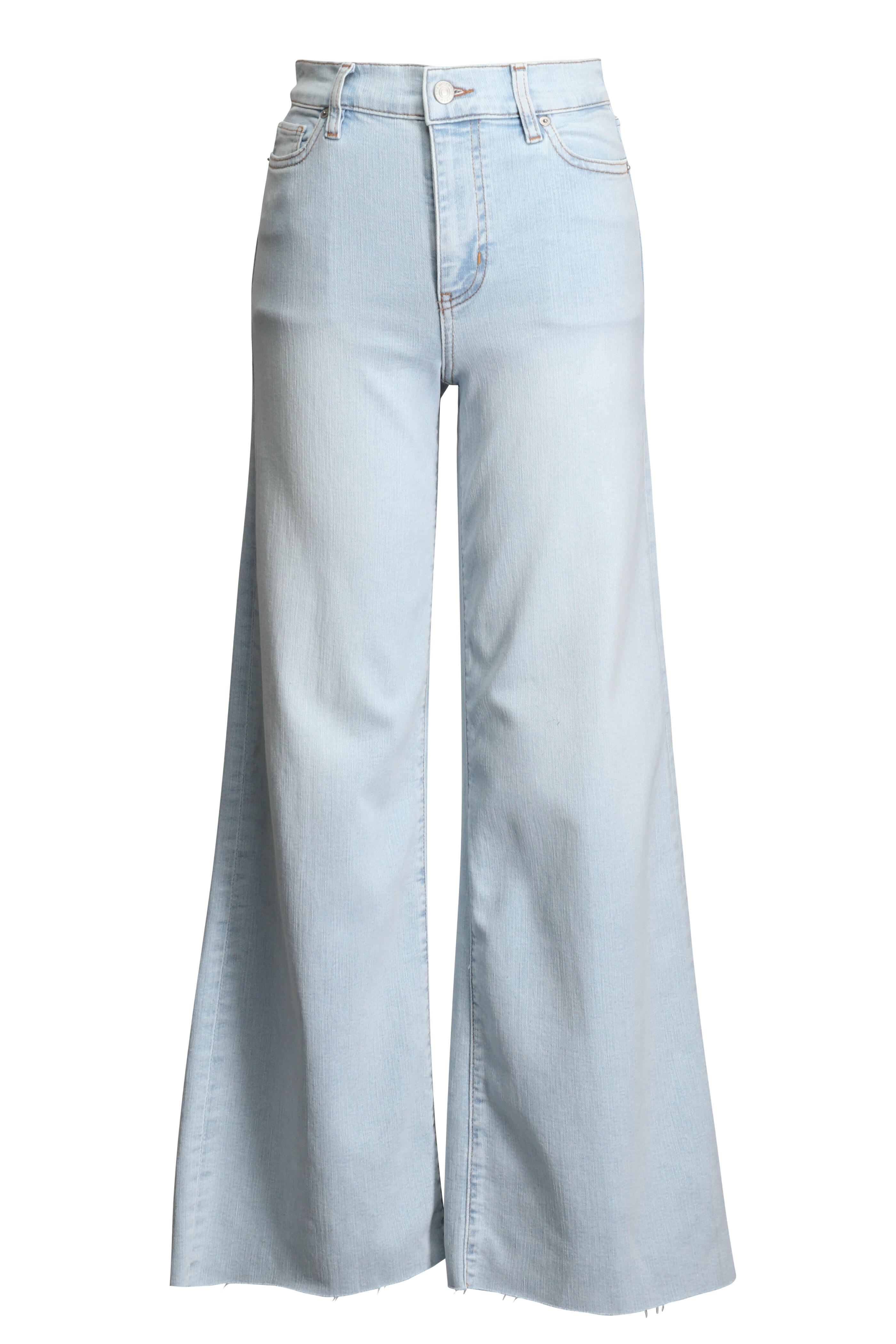 Frame - Light Wash Le Slim Palazzo Pant