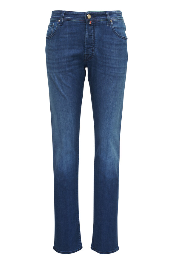 Jacob Cohen  Nick Limited Edition Light Blue Selvedge Jean