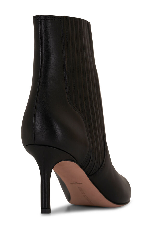 Veronica Beard - Lisa Black Leather Bootie, 70mm