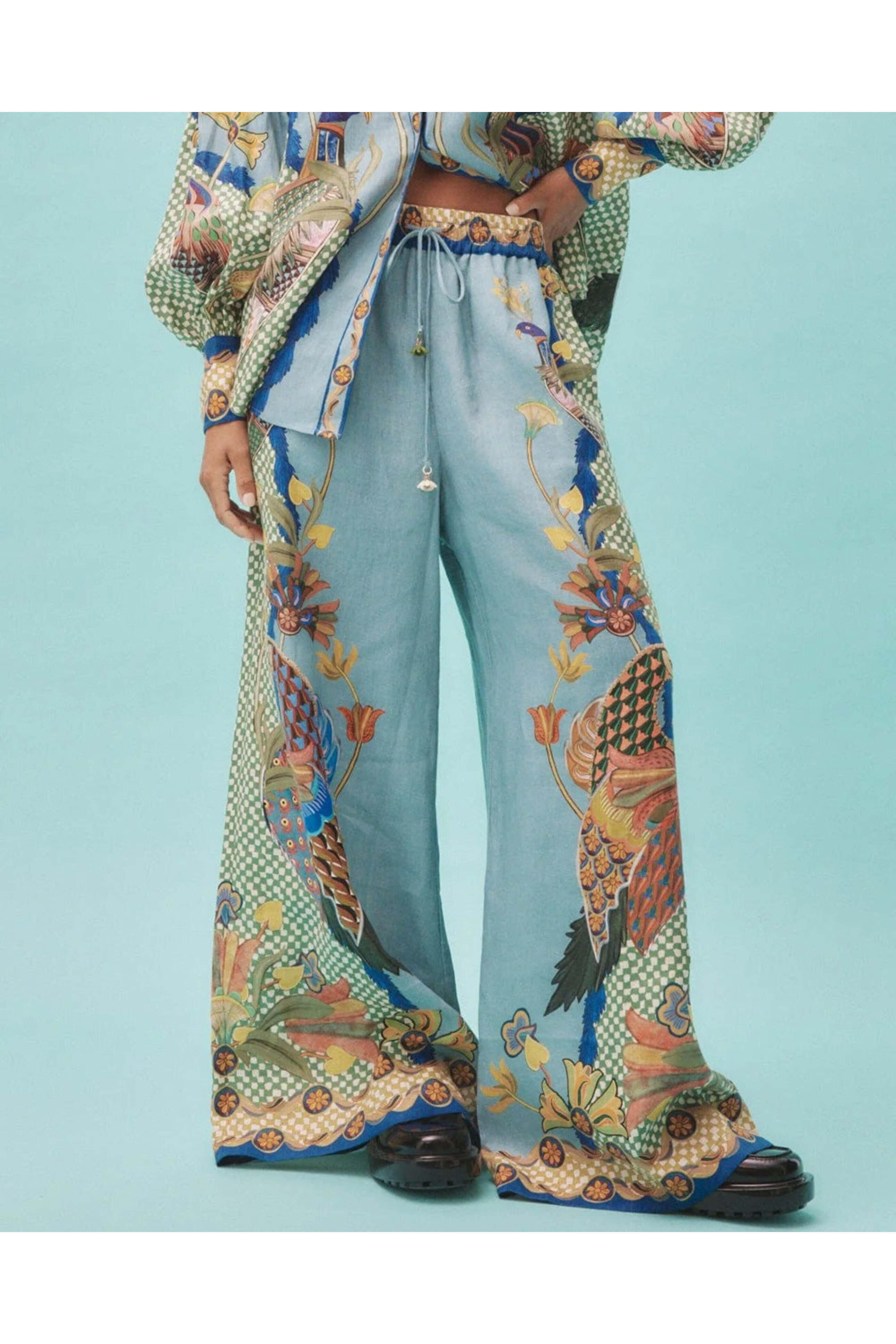 Alémais - Misty Blue Gilly Pant