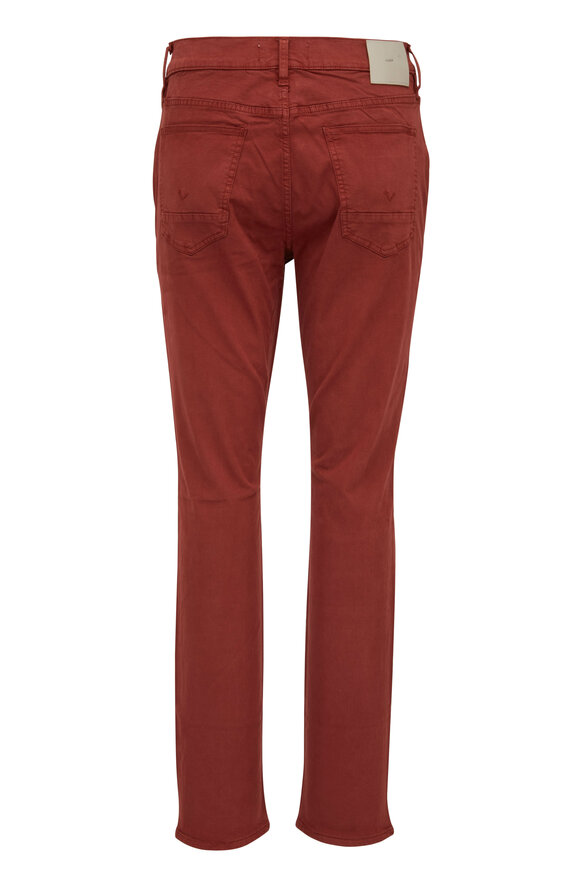 Hudson - Blake Brick Slim Straight Twill Jean