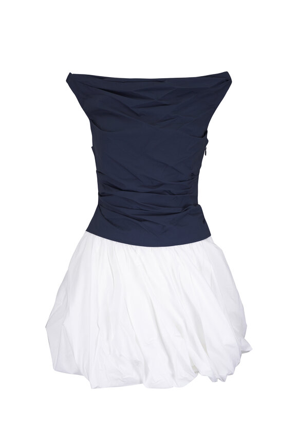 Simkhai Salina Midnight Bubble Mini Dress