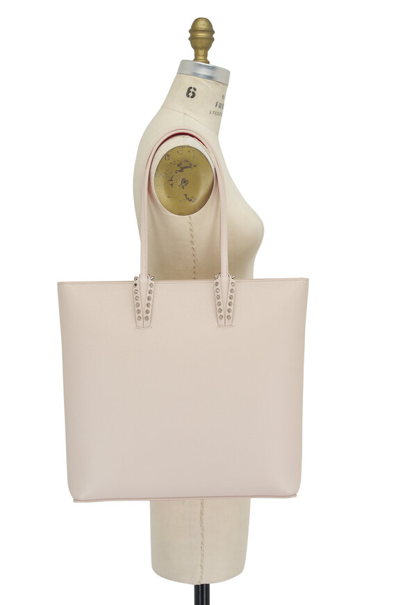 Christian Louboutin - Cabata Leche Leather & Rockstud Tote