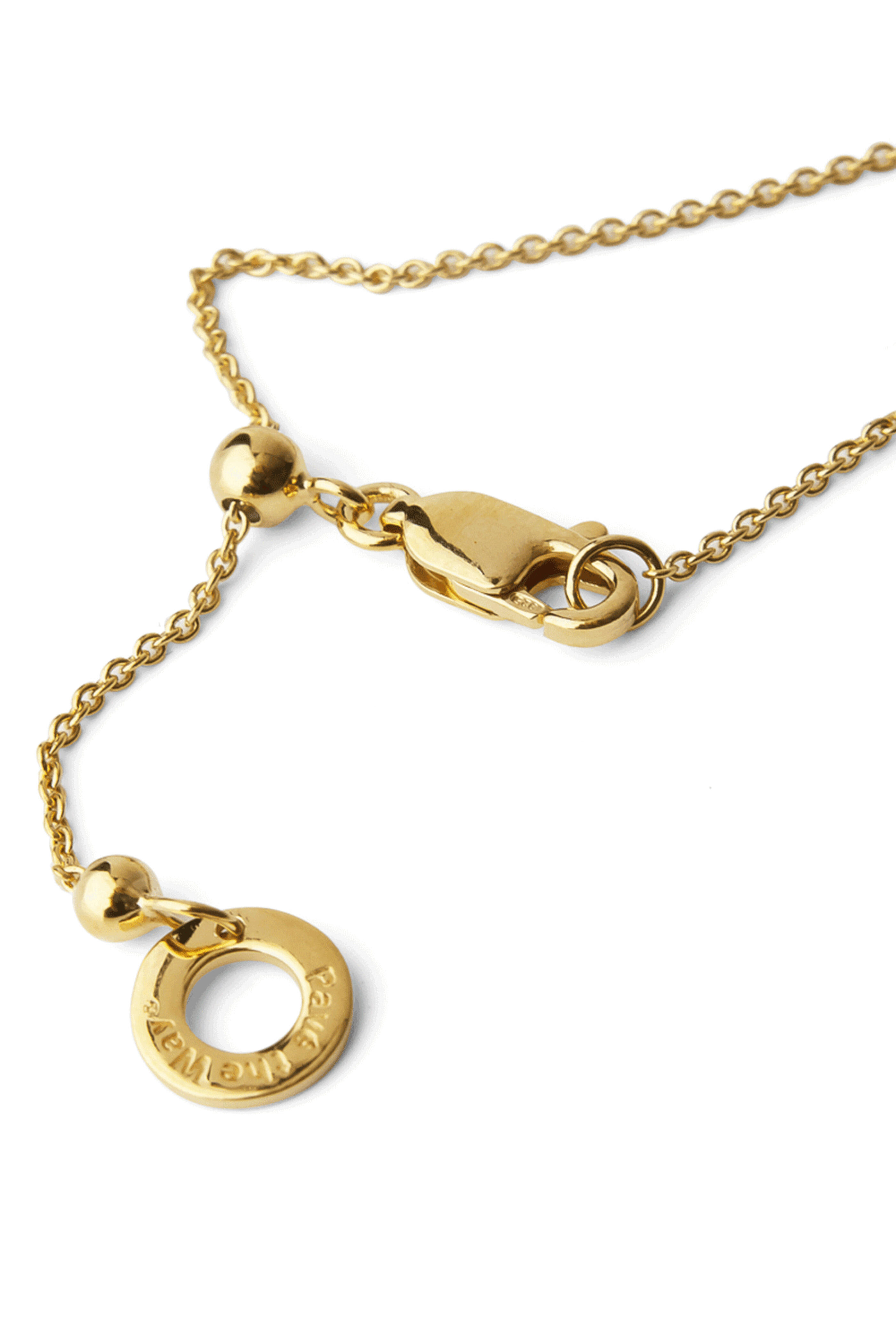 Pavé The Way Jewelry - Break the Rules Ruler Necklace