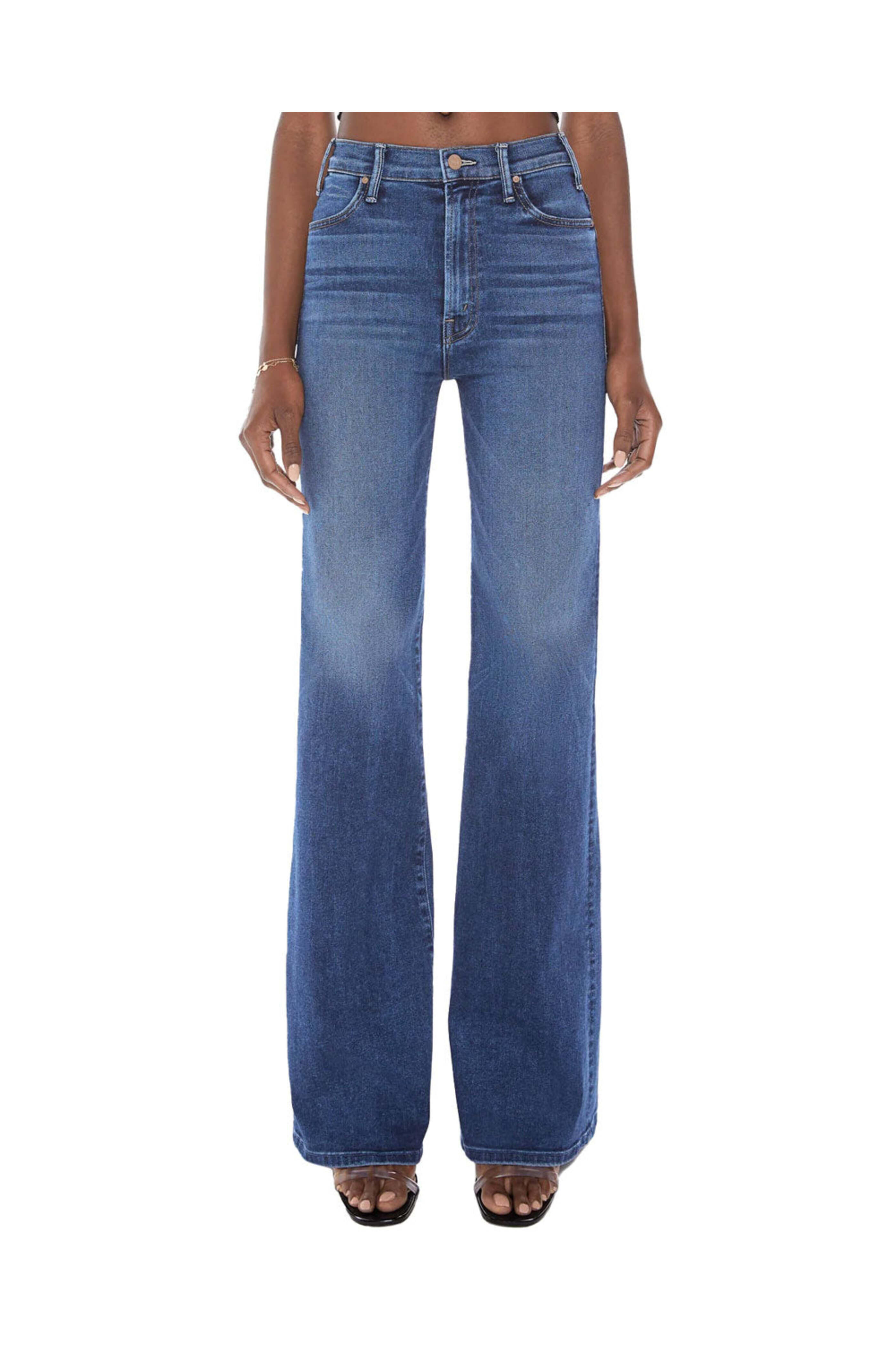 Mother - The Hustler Roller Heel Jean in Need For Speed