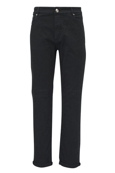 BRUNELLO CUCINELLI ホワイト スリムフィット デニム　48 s25-brunello-cucinelli-5-