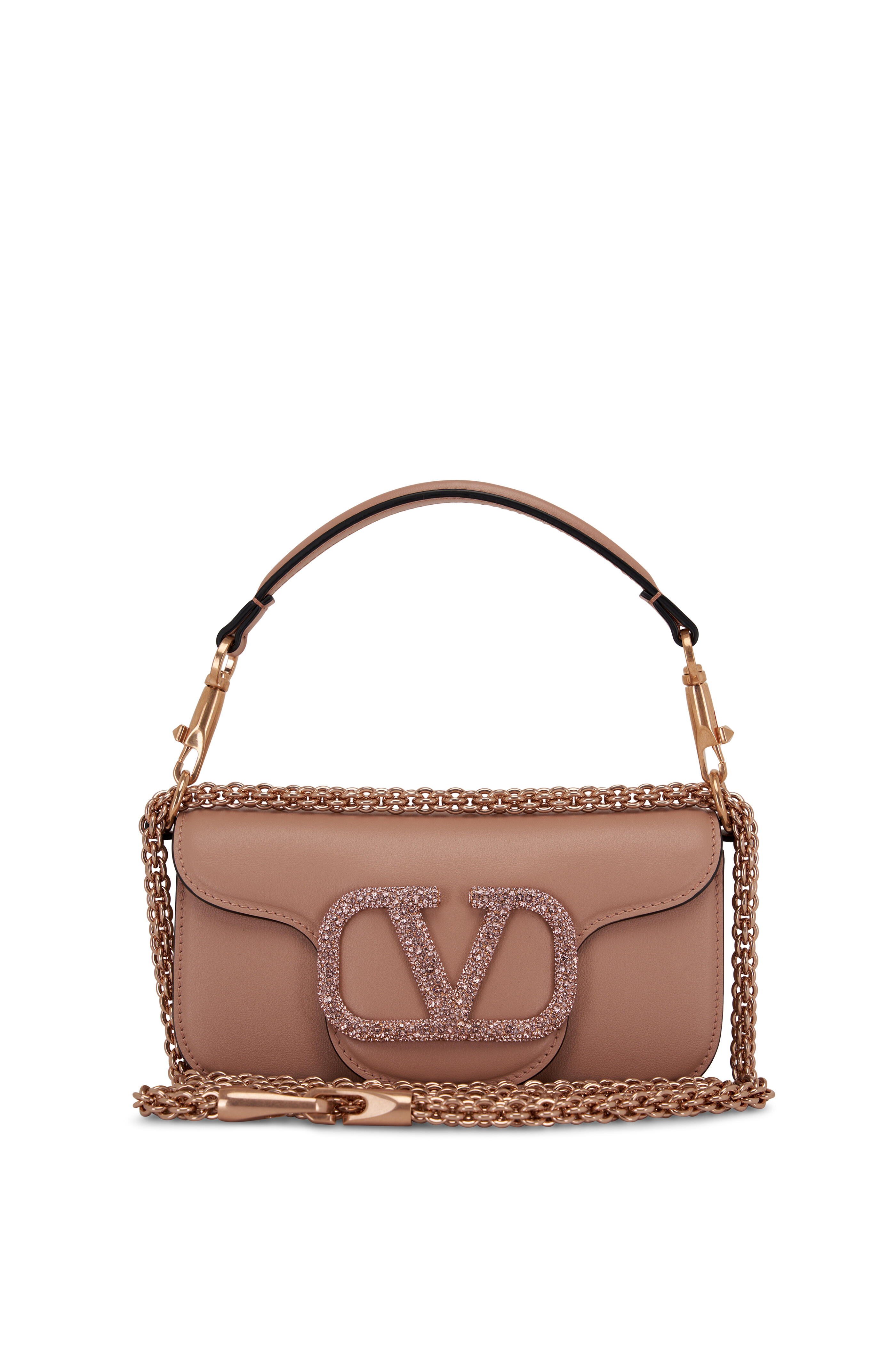 Valentino Garavani Small VLogo Type Shoulder Bag - Farfetch