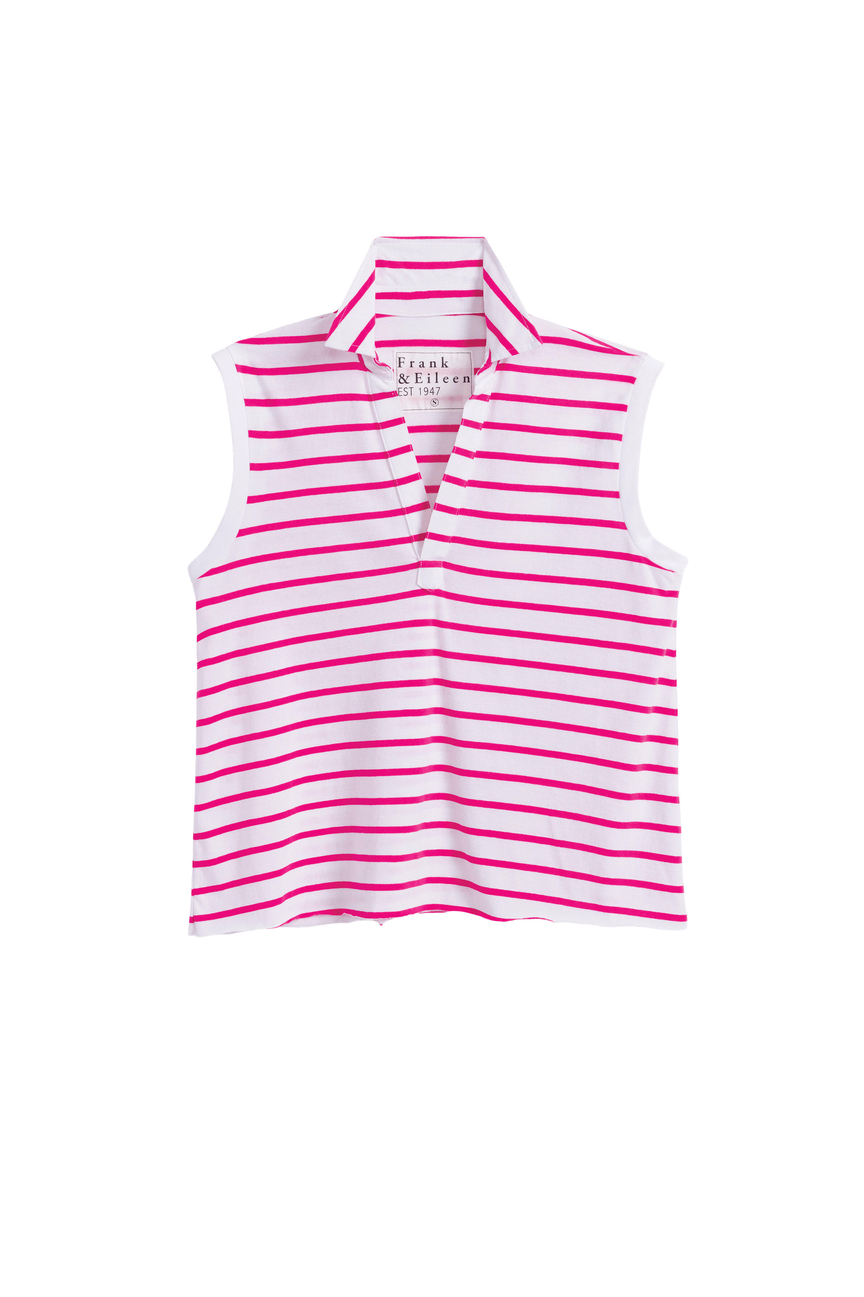 Frank & Eileen - Olivia Lotus Stripe Popover Henley Tank