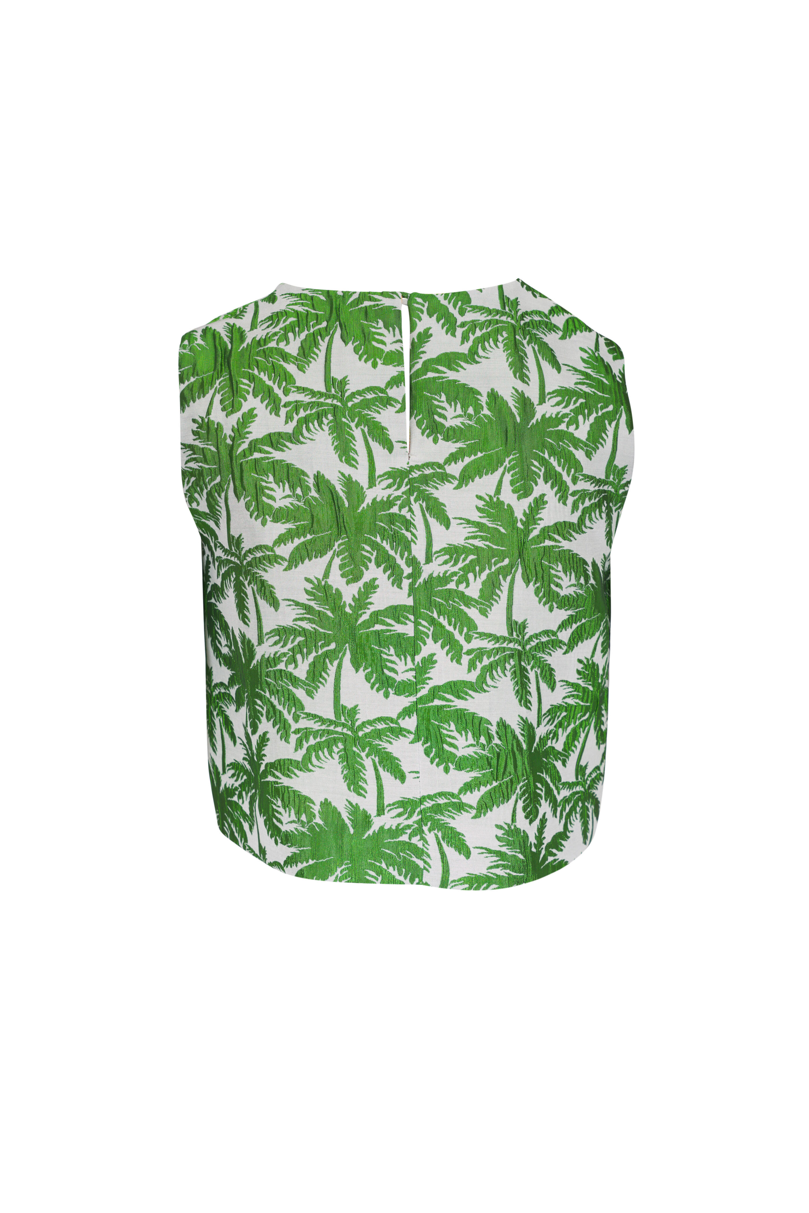 La DoubleJ - Aria Jacquard Matelasse Tropicana Top